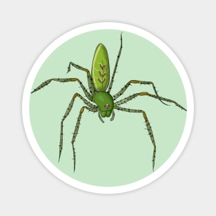 Green Lynx Spider Magnet